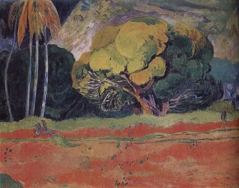 Paul Gauguin Tree oil painting image